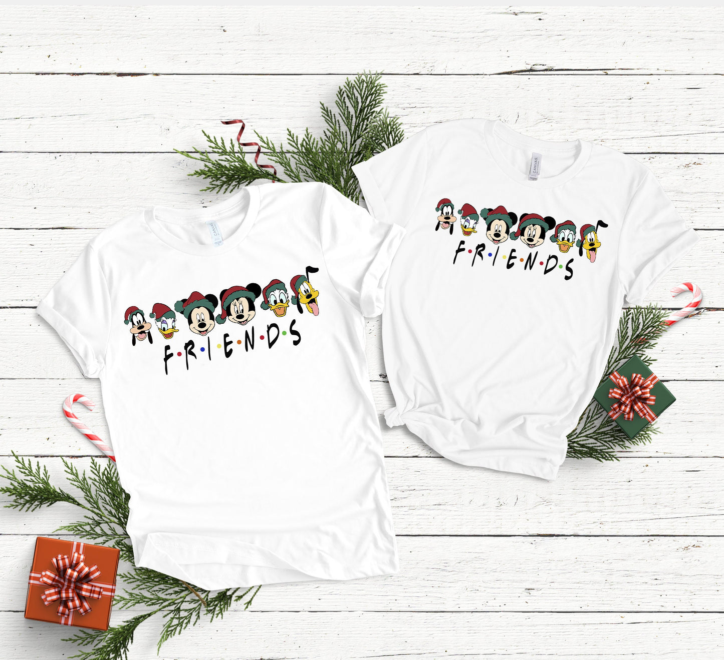 Christmas Mickey and Friends Transfer - Ready To Press - Transfers For Shirt - Very Merry Christmas Disney Transfer - Mickey Design Transfer