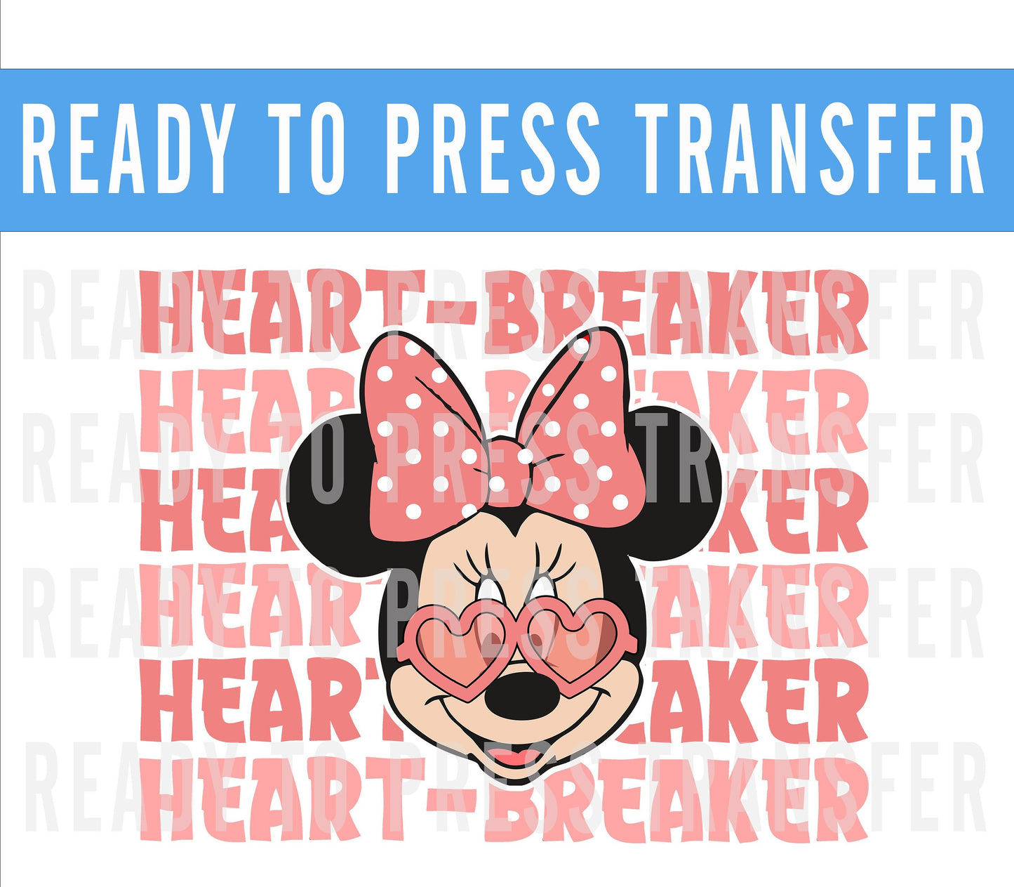 Valentines Mickey Retro Transfer - Ready To Press - Transfers For Shirts - Valentines Disney Transfers -Mickey Valentines DTF Decal