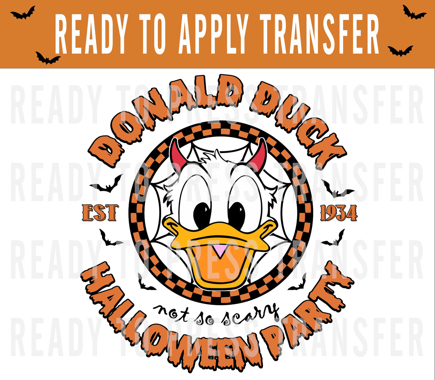 Mickeys Friends Halloween Shirt Decal