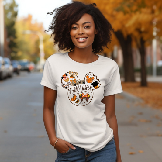 Thanksgiving Fall Disney Iron on Shirt Decal