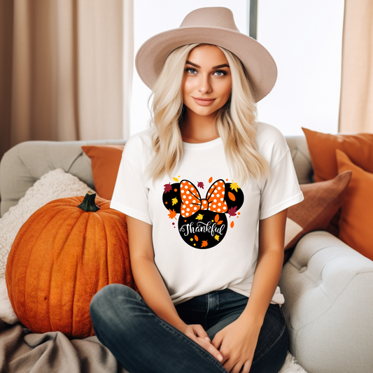 Thanksgiving Thankful Holiday Shirt Decal