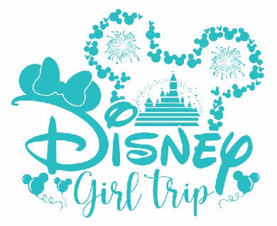 Disney Girls Trip Ready To Press Iron On Decal DTF Transfer for Shirts - Minnie Mouse Design Transfer - DTF Decal Transfers