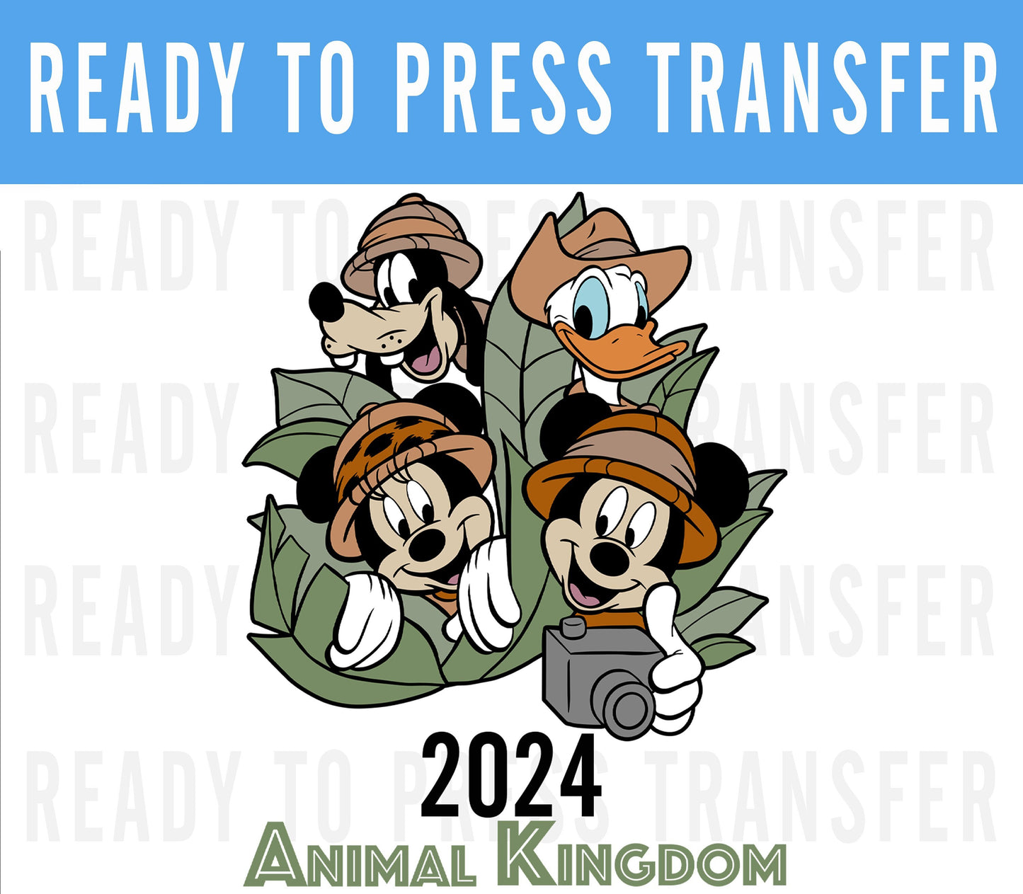 Family Safari 2024 Ready To Press Transfers