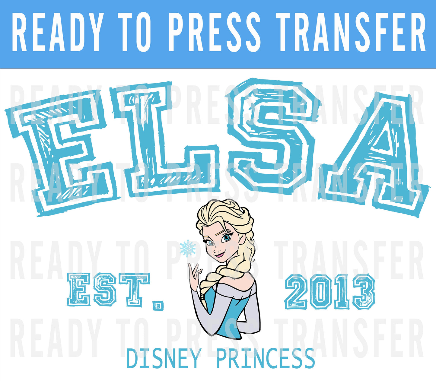 Princess University Disney Transfer - Ready To Press - Transfers For Shirts - Princess Disney DTF Transfers - DTF Decal - Pocohantas Iron On