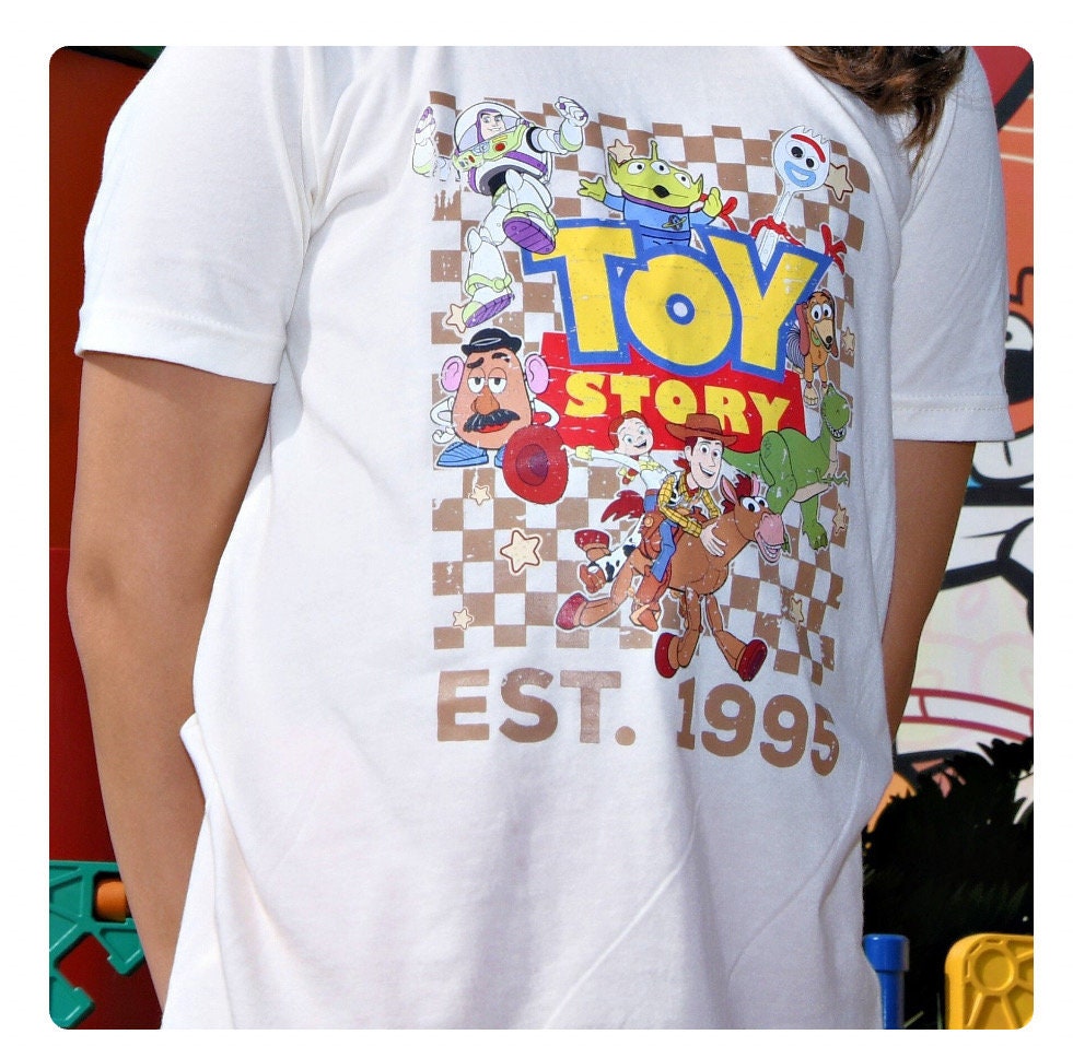 Disney Woody Buzz Lightyear Iron On DTF Transfer Decal - Disney Iron On - Ready To Press Disney Decal Transfer - DIY Iron on Transfer DTF