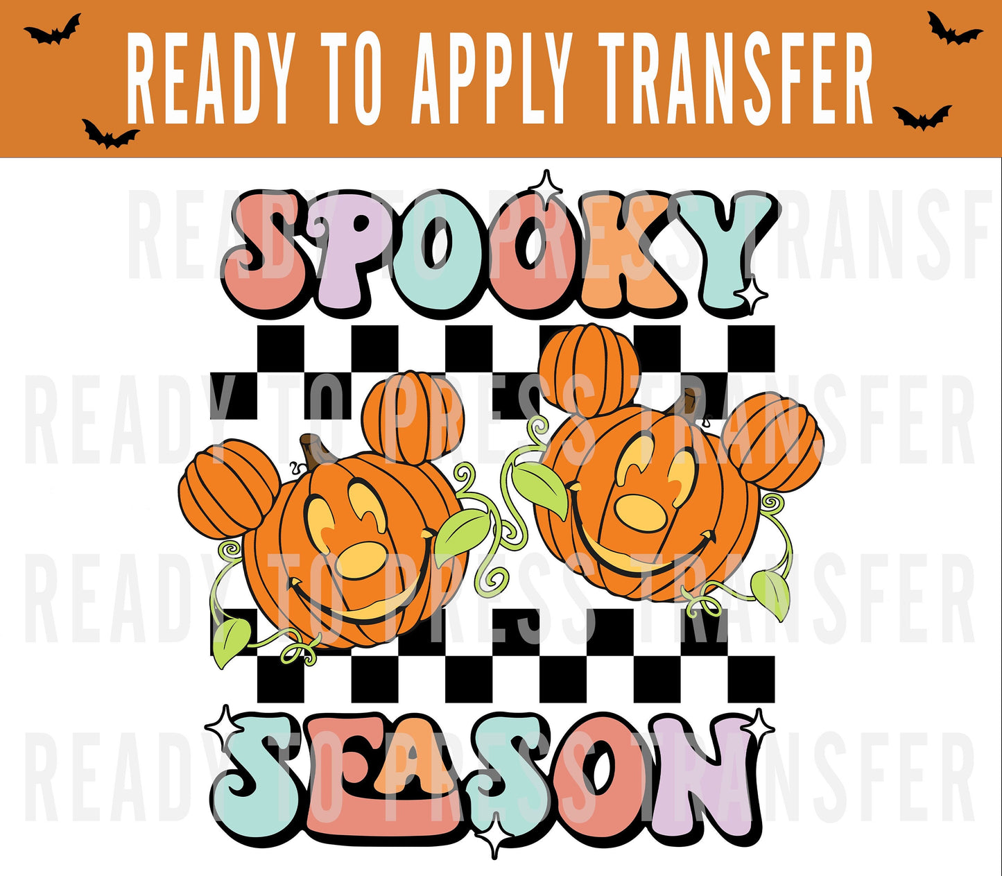 Mickeys Spooky Season Halloween Shirt Decal